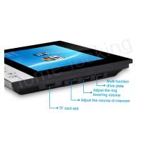 Home-Locking complete deur video videofoon 4 draads.DBF-DT-2204